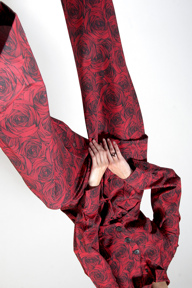 ALL OVER PRINT UNISEX SHIRT RED