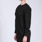 BALLOON MINI DRESS BLACK