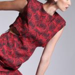 LONG CUT OUT DRESS RED