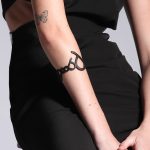 LONG CUT OUT DRESS BLACK