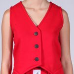 WOMEN VEST RED