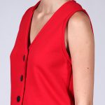 WOMEN VEST RED