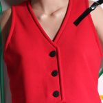 WOMEN VEST RED