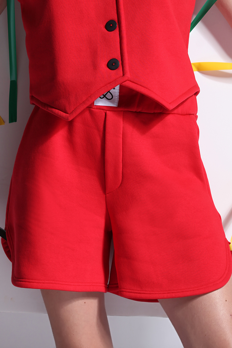 BERMUDA SHORTS RED