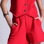 BERMUDA SHORTS RED