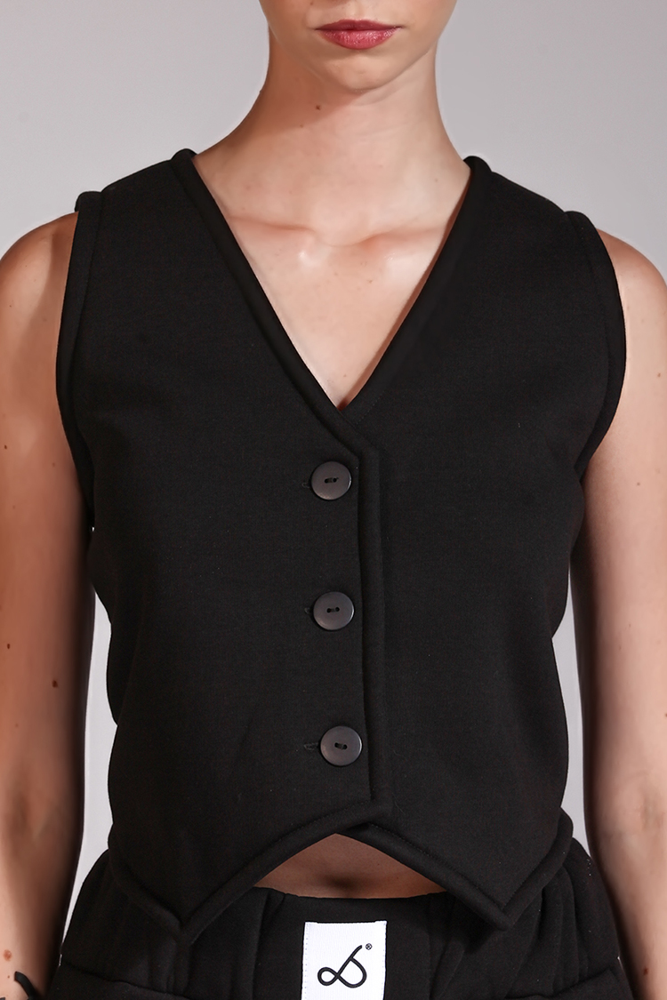 WOMEN VEST BLACK