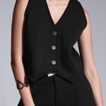 WOMEN VEST BLACK