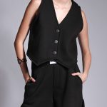 WOMEN VEST BLACK