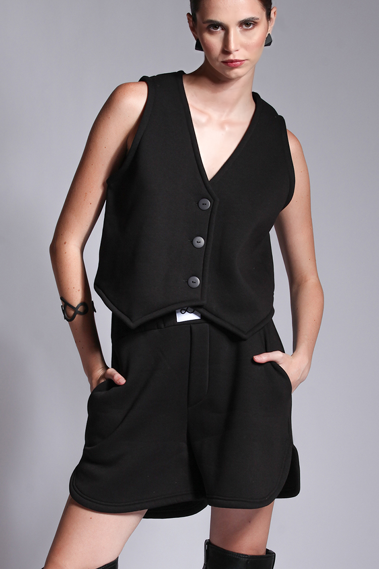 WOMEN VEST BLACK