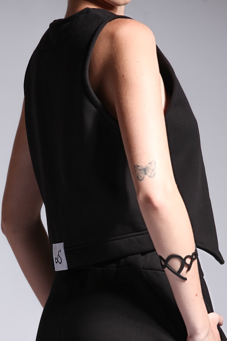 WOMEN VEST BLACK
