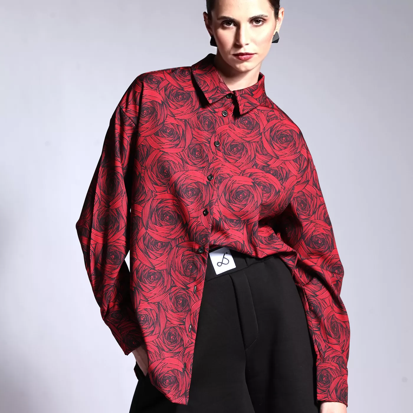 ALL OVER PRINT UNISEX SHIRT RED