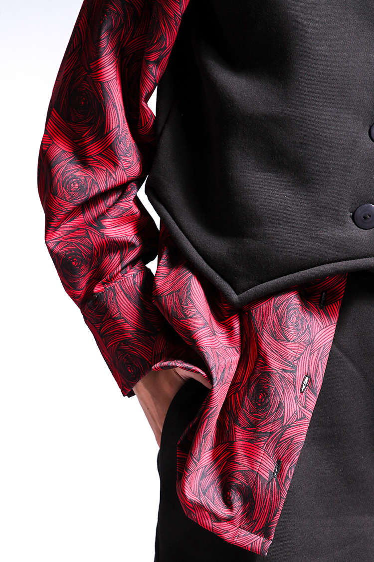 ALL OVER PRINT UNISEX SHIRT RED
