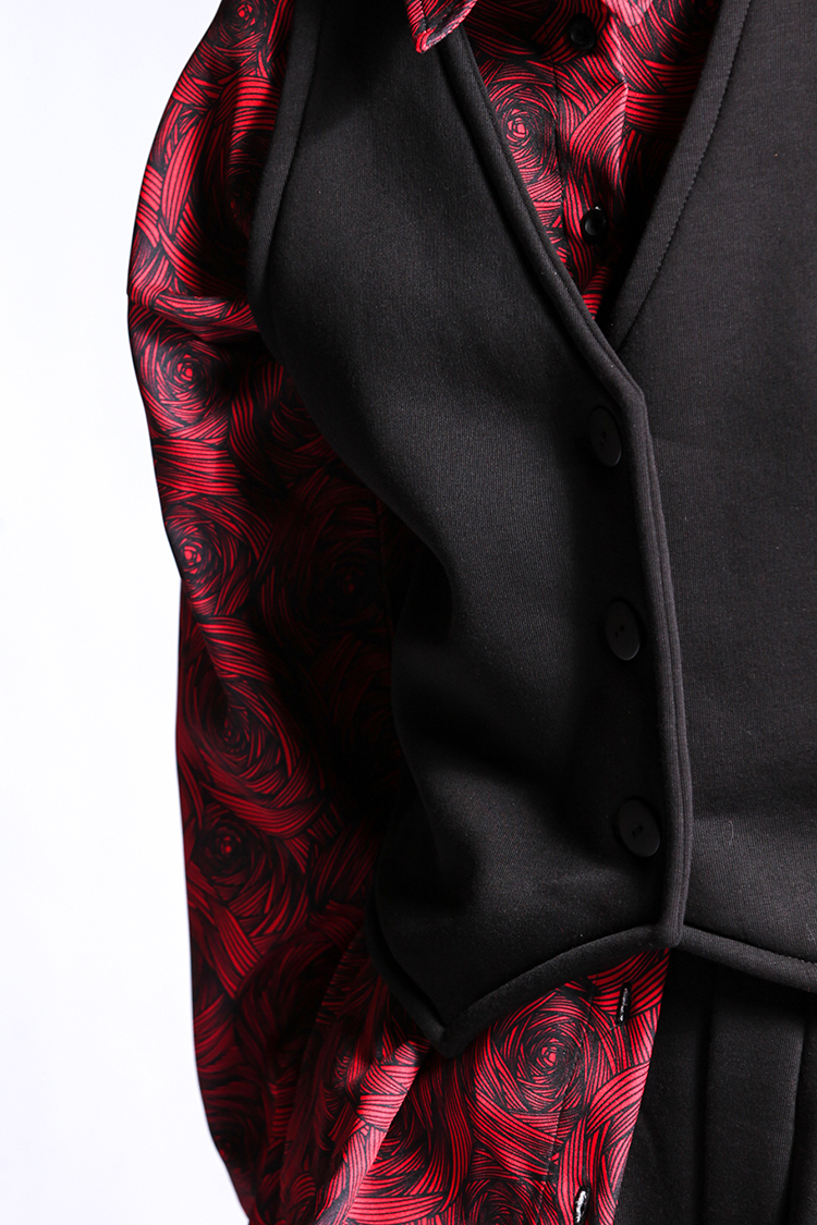 ALL OVER PRINT UNISEX SHIRT RED