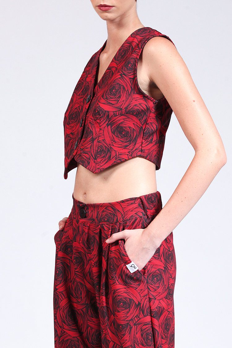 ALL OVER PRINT VEST