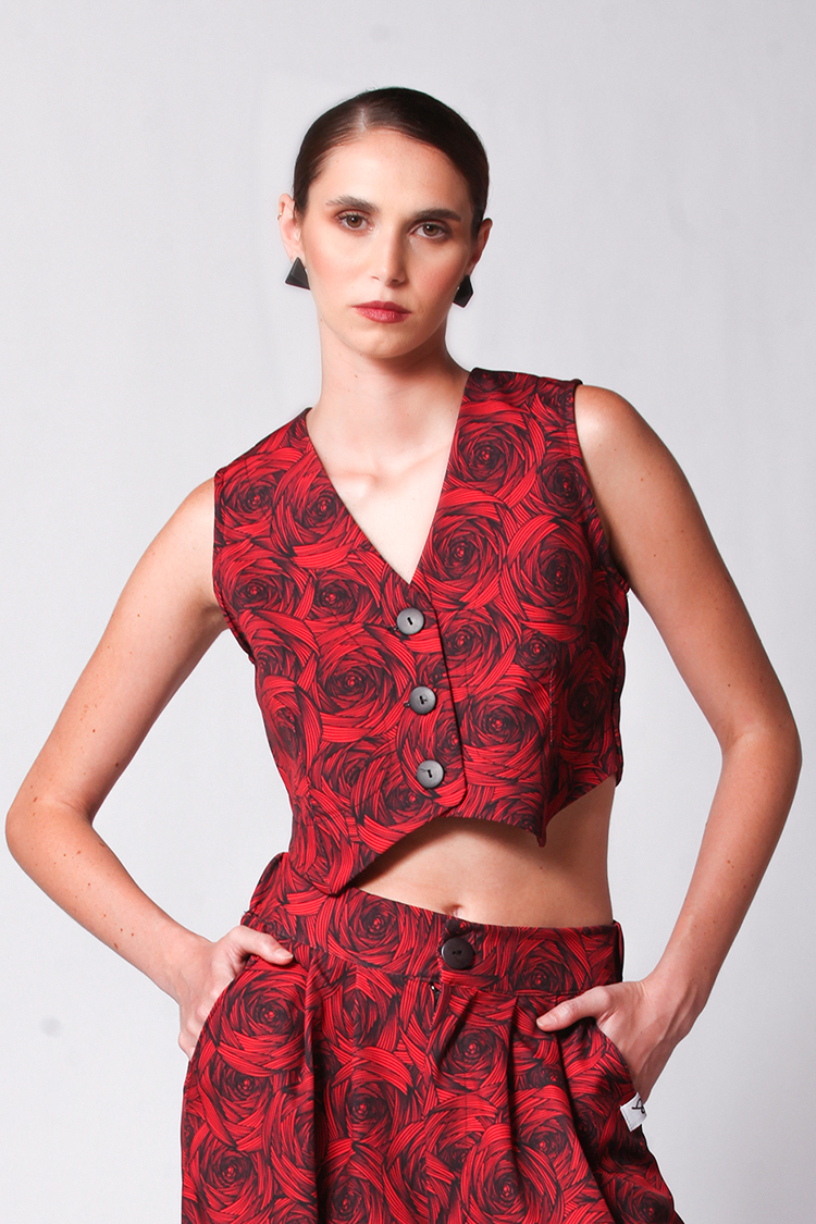 ALL OVER PRINT VEST