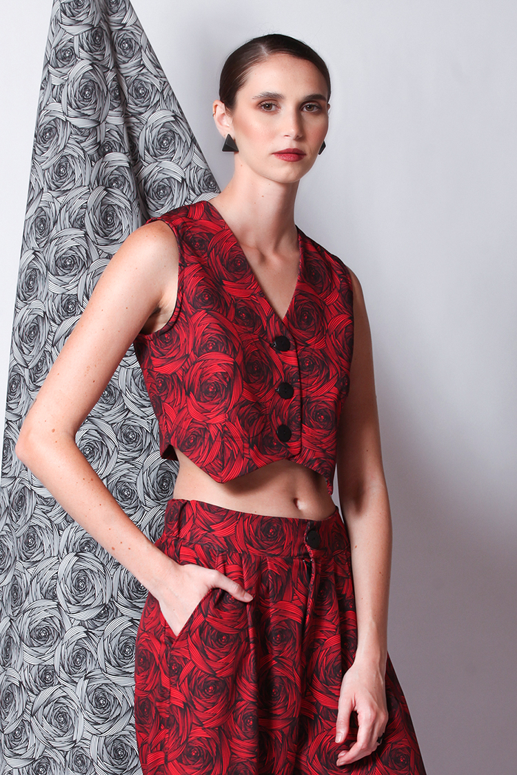ALL OVER PRINT VEST