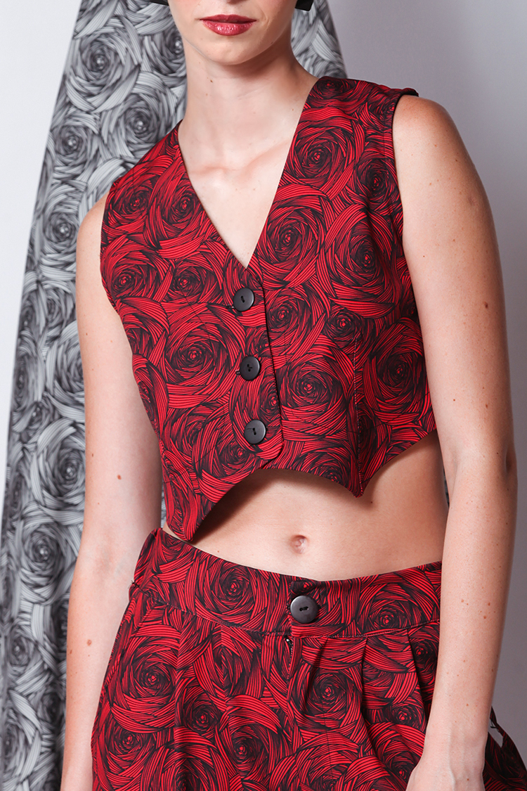 ALL OVER PRINT VEST