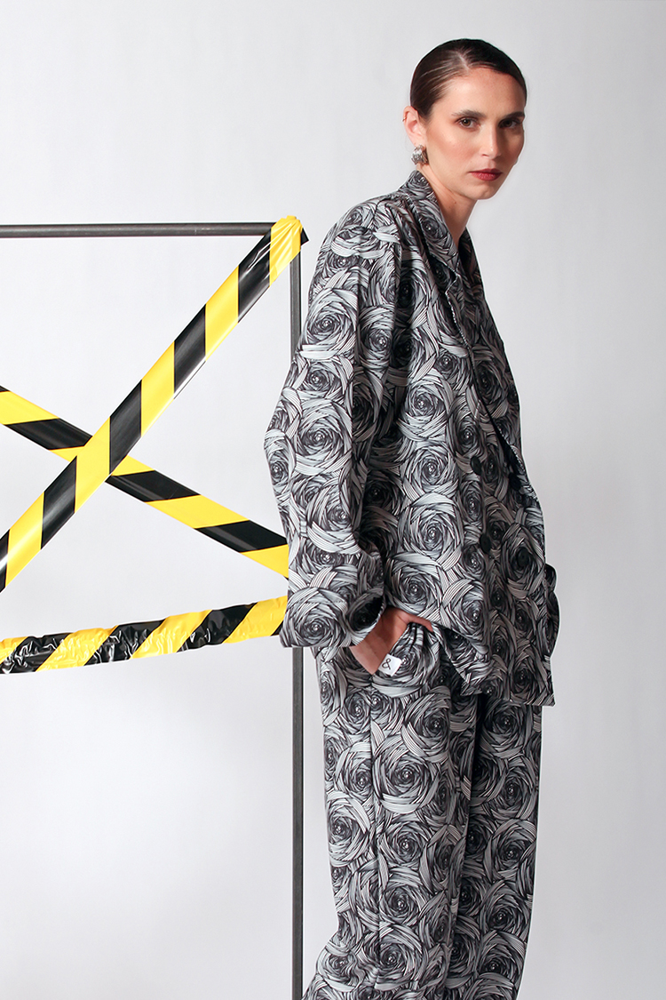 ALL OVER PRINT BLAZER