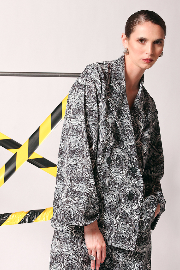 ALL OVER PRINT BLAZER
