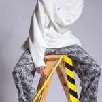 LONG CROSS BACK SWEATSHIRT WHITE