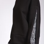 PRINTED SLEEVED SWEATSHIRT