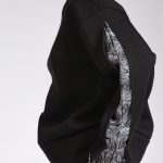 PRINTED SLEEVED SWEATSHIRT