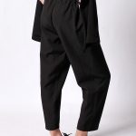 LOOSE FIT TROUSERS BLACK