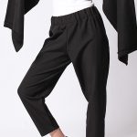 LOOSE FIT TROUSERS BLACK