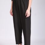 LOOSE FIT TROUSERS BLACK