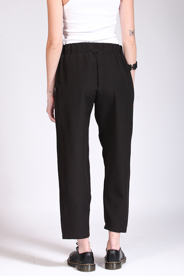 LOOSE FIT TROUSERS BLACK