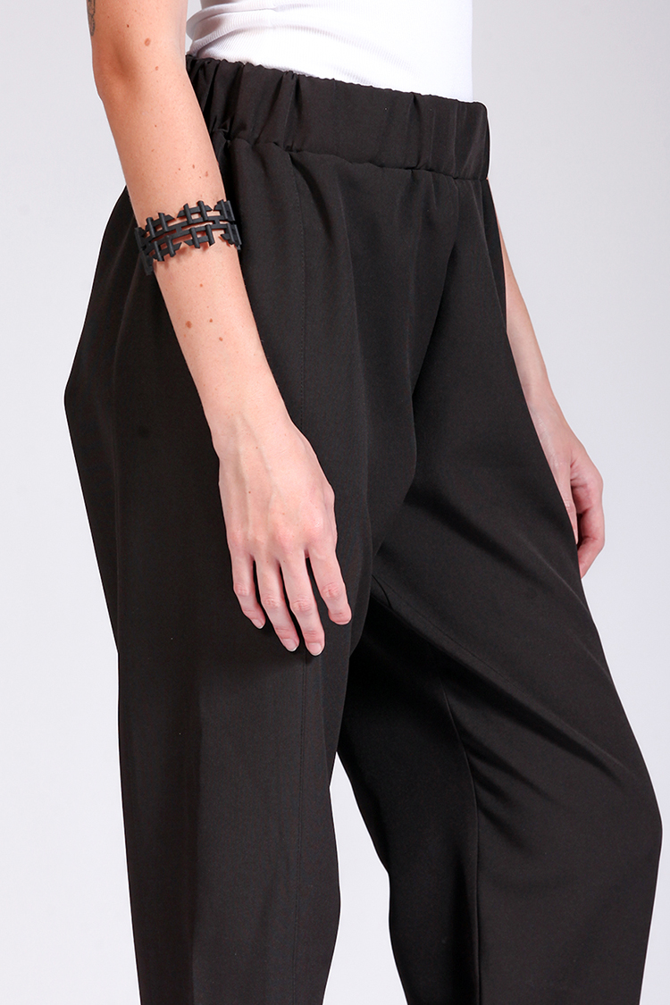 LOOSE FIT TROUSERS BLACK