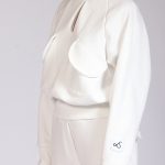 TURTLENECK TOP WITH POCKETS WHITE