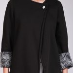 BLAZER WITH DETAIL PRINT SLEEVE