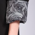 BLAZER WITH DETAIL PRINT SLEEVE