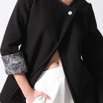BLAZER WITH DETAIL PRINT SLEEVE