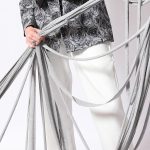 BARREL-LEG TROUSERS WHITE