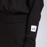 TURTLENECK TOP WITH POCKETS BLACK