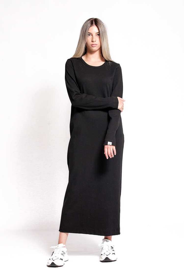 Long ripped dress