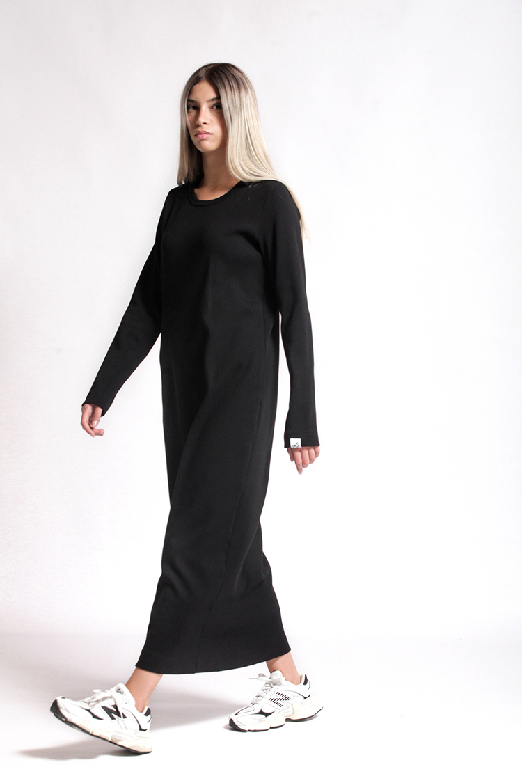 Long ripped dress