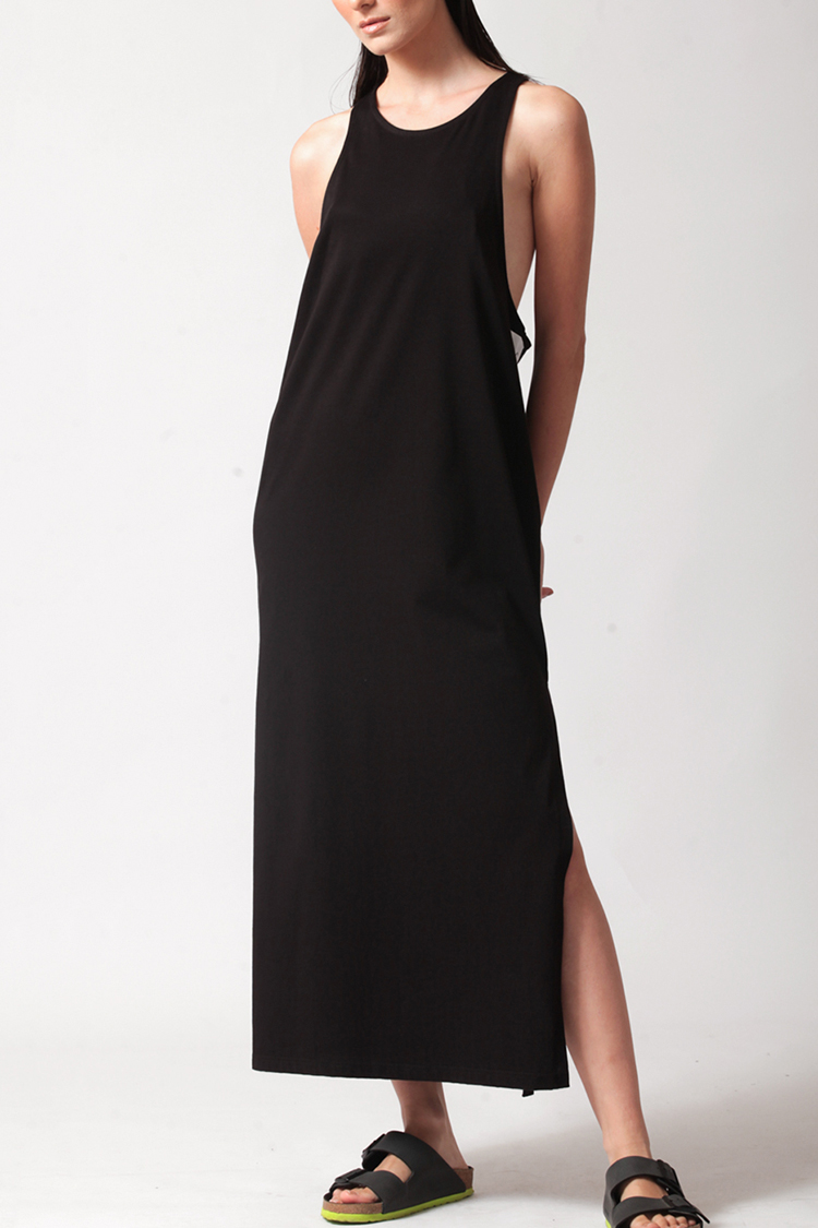 LONG LOOSE DRESS