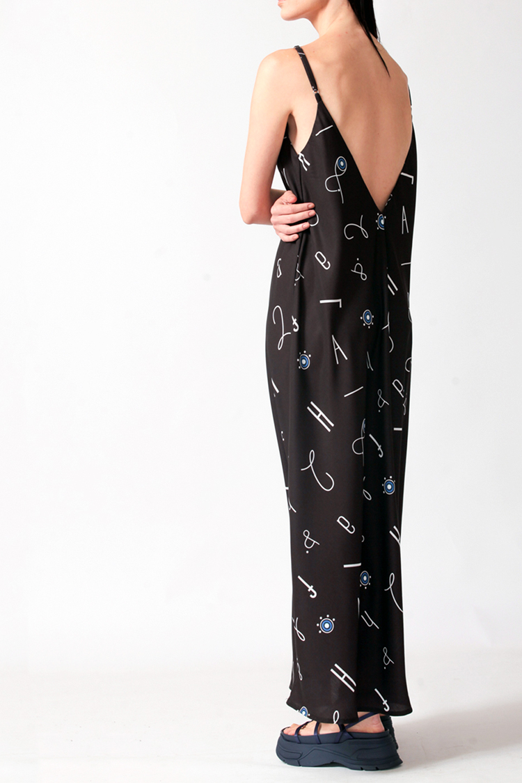 ALPHABET LONG DRESS