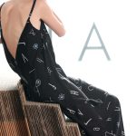 ALPHABET LONG DRESS