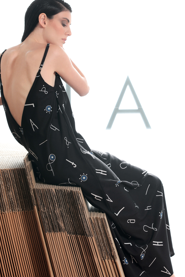 ALPHABET LONG DRESS