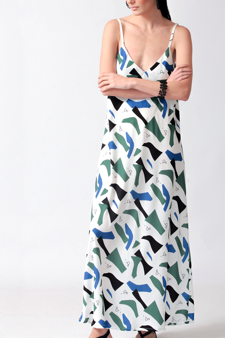 ALPHABET LONG DRESS