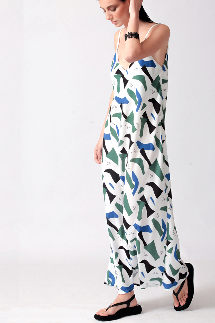 ALPHABET LONG DRESS