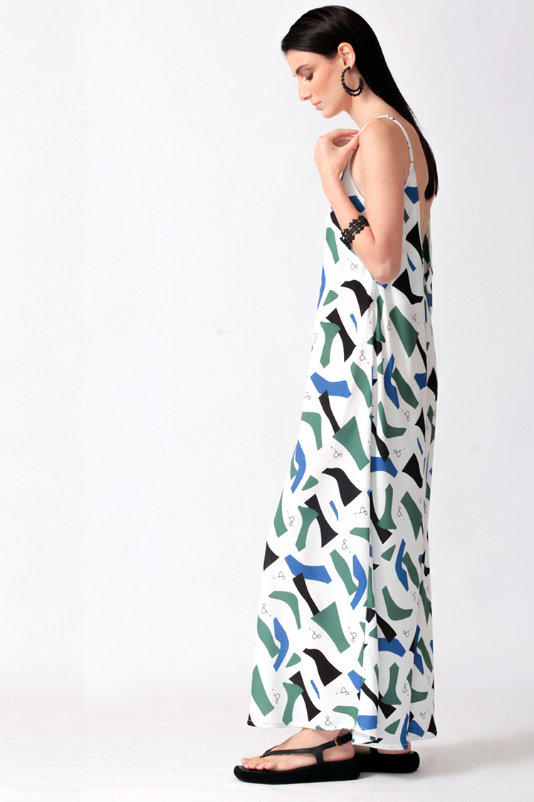 ALPHABET LONG DRESS