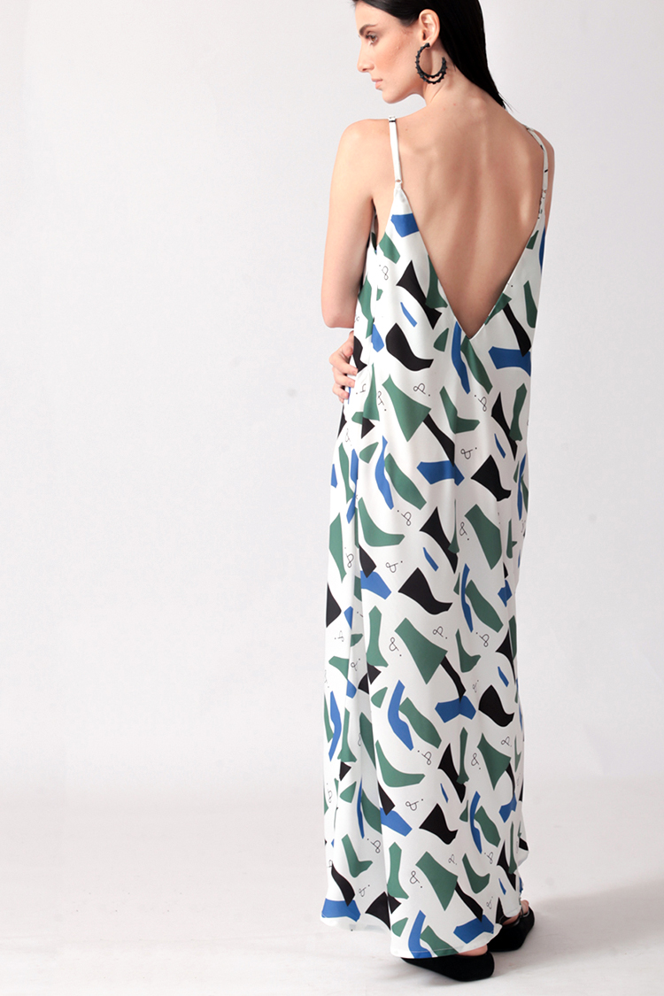 ALPHABET LONG DRESS