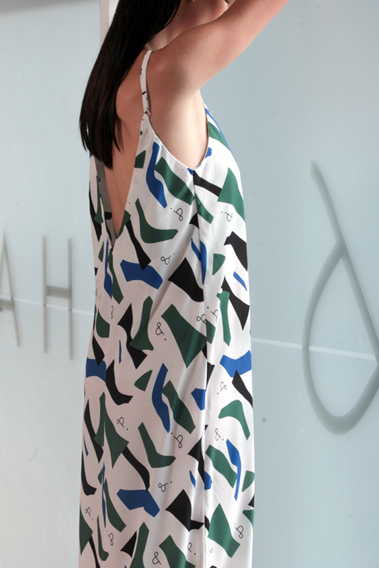 ALPHABET LONG DRESS