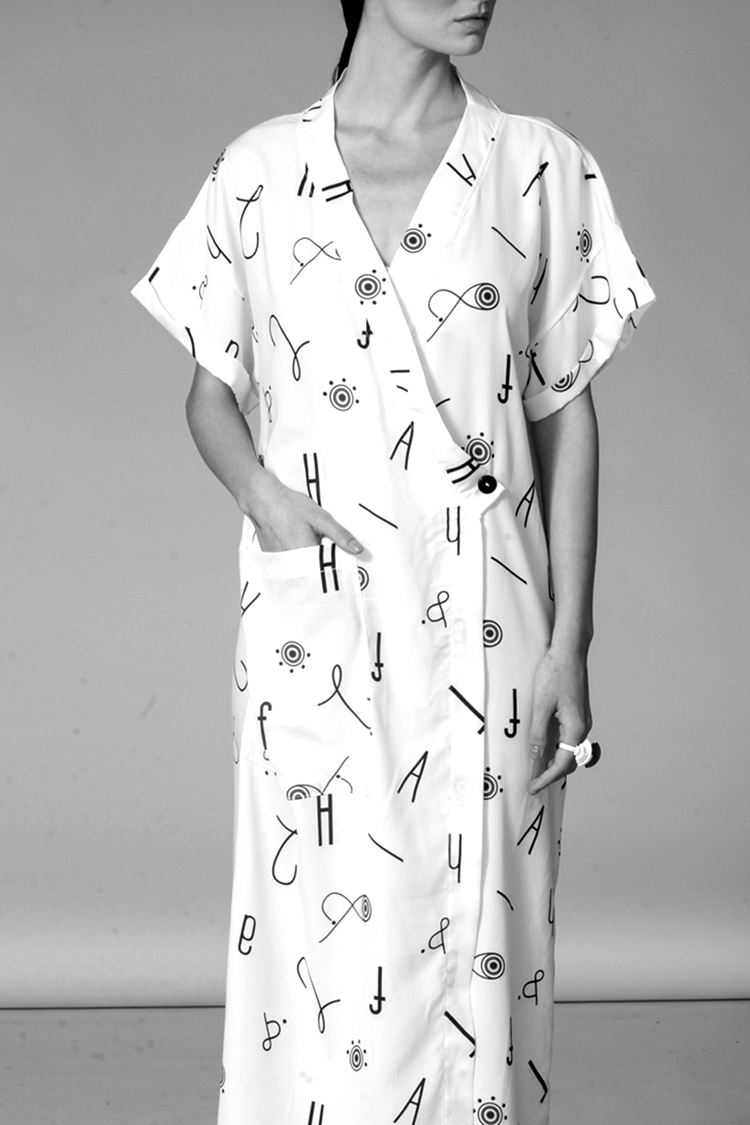 ALPHABET CAFTAN