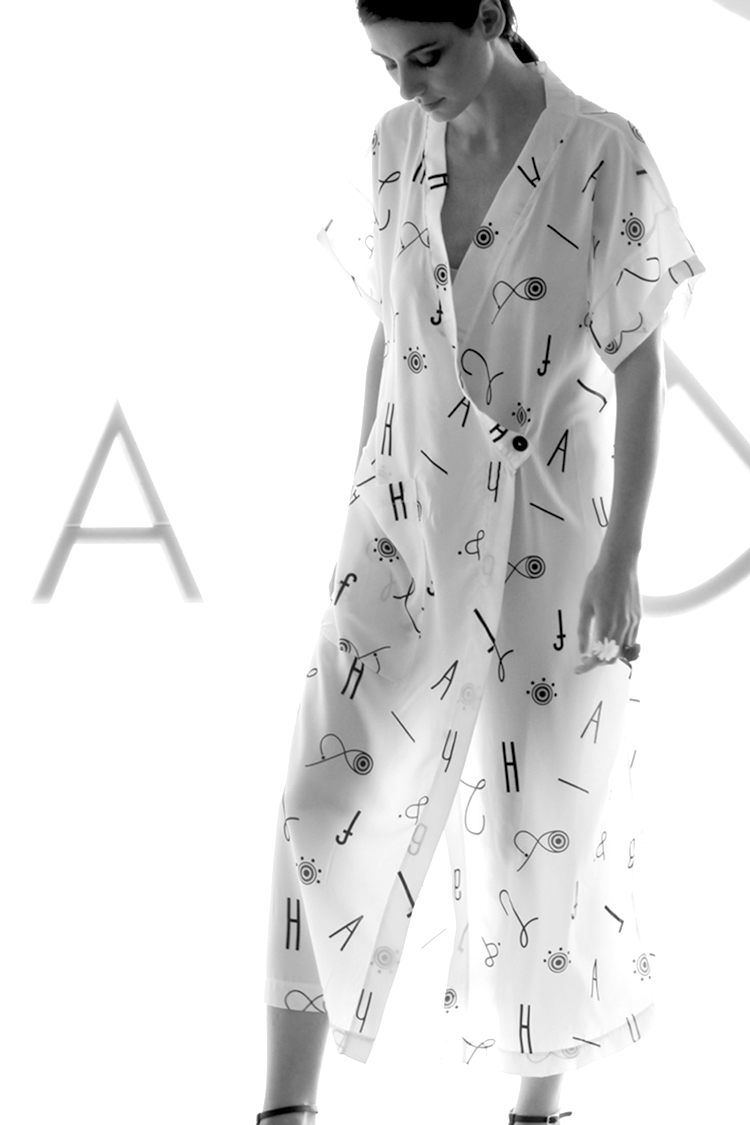 ALPHABET CAFTAN